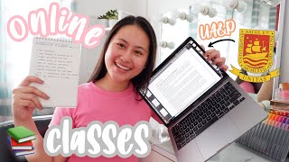 First Week of College ONLINE CLASSES 💻 (UA&P Freshie) | Lexy Rodriguez