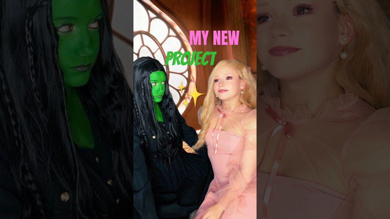 My new project | Glinda & Elphaba @witchera_ #cosplay | Wicked & Wicked : For Good