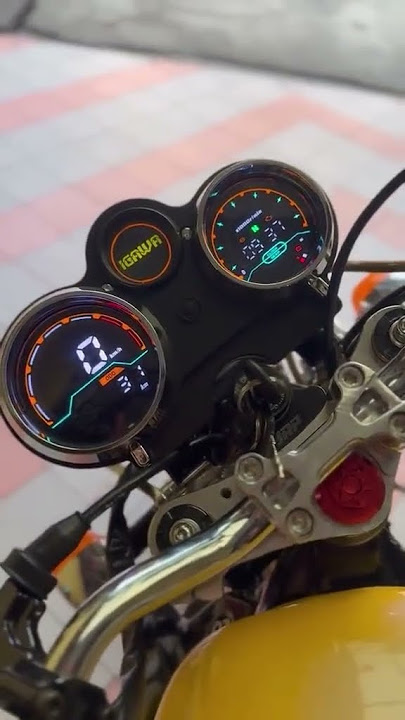 SPIDOMETER NINJA R SS SPIDO DIGITAL FULL LED SPEEDOMETER KILOMETER NINJA R SS RX KING