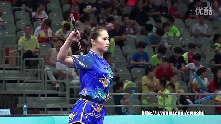 2016年全中國武術套路錦標賽 女子 棍術  吳靈芝（浙江）第一名 - 天天要聞