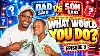 What Would You Do? Dad vs. Son Answer Life’s Tough Questions 😂