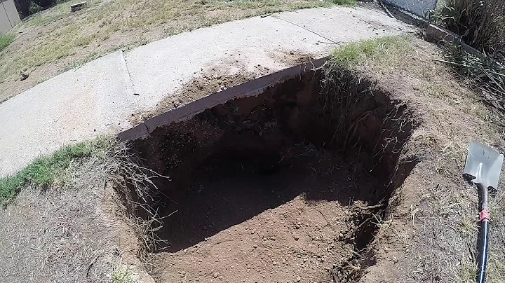 Filling In Sink Hole