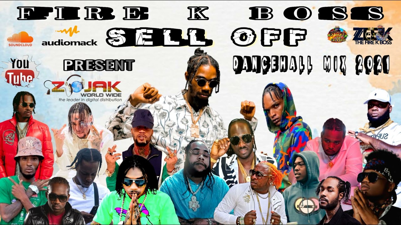 Dancehall Mix October 2021 Raw Sell Off: DJ Zee K The Fire K Boss (Dancehall Mix 2021)