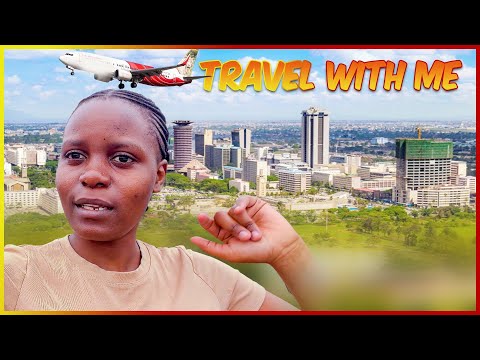 OUR FIRST FLIGHT ✈️ must watch/flying to the village.