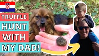 Truffle hunting in CROATIA (Istria) with my Dad! (Plus overnight in stunning 5* \\