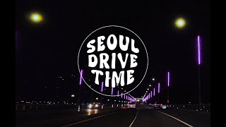 4K 60FPS Night Drive | Futuristic City of Korea | Chill Relaxing Music