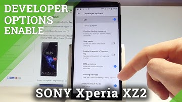 How to Enable Hidden Developer Options in SONY Xperia XZ2 - OEM Unlock |HardReset.Info