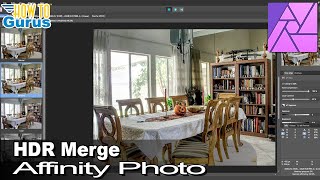 How You Can Use Affinity Photo HDR Merge High Dynamic Range Photo Tutorial