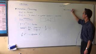 Calculus Notation & Terminology Calculus Notation & Terminology