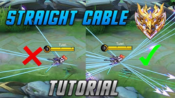 BEST STRAIGHT CABLE TUTORIAL IN 2025?!! ⚡| ADVANCE TIPS AND GUIDE?! 🔥| FANNY TUTORIAL 3