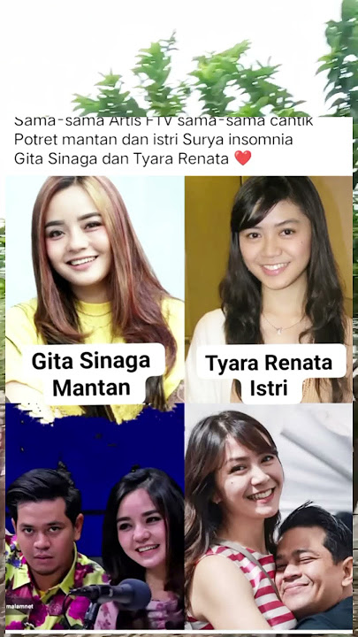 Sama2 artis FTV sama2 cantik potret mantan dan istri Surya Insomnia🥰 #fyp