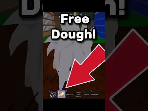 HOW TO GET A FREE DOUGH In Blox Fruits!! #bloxfruits #shorts