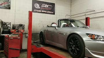 Honda S2000 with haltech platinum pro dyno results included