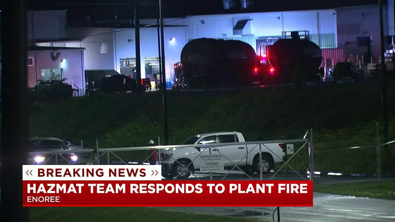 Hazmat, multiple crews responding to fire in Spartanburg Co. - YouTube