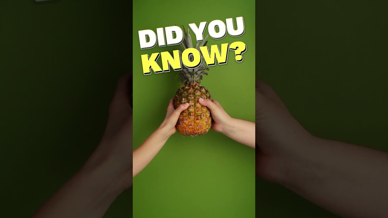 ⁣Interesting facts about pineapples