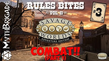 Rules Bites (Vol. II) Savage Worlds Adventure Edition #3 - Initiative & Attacks