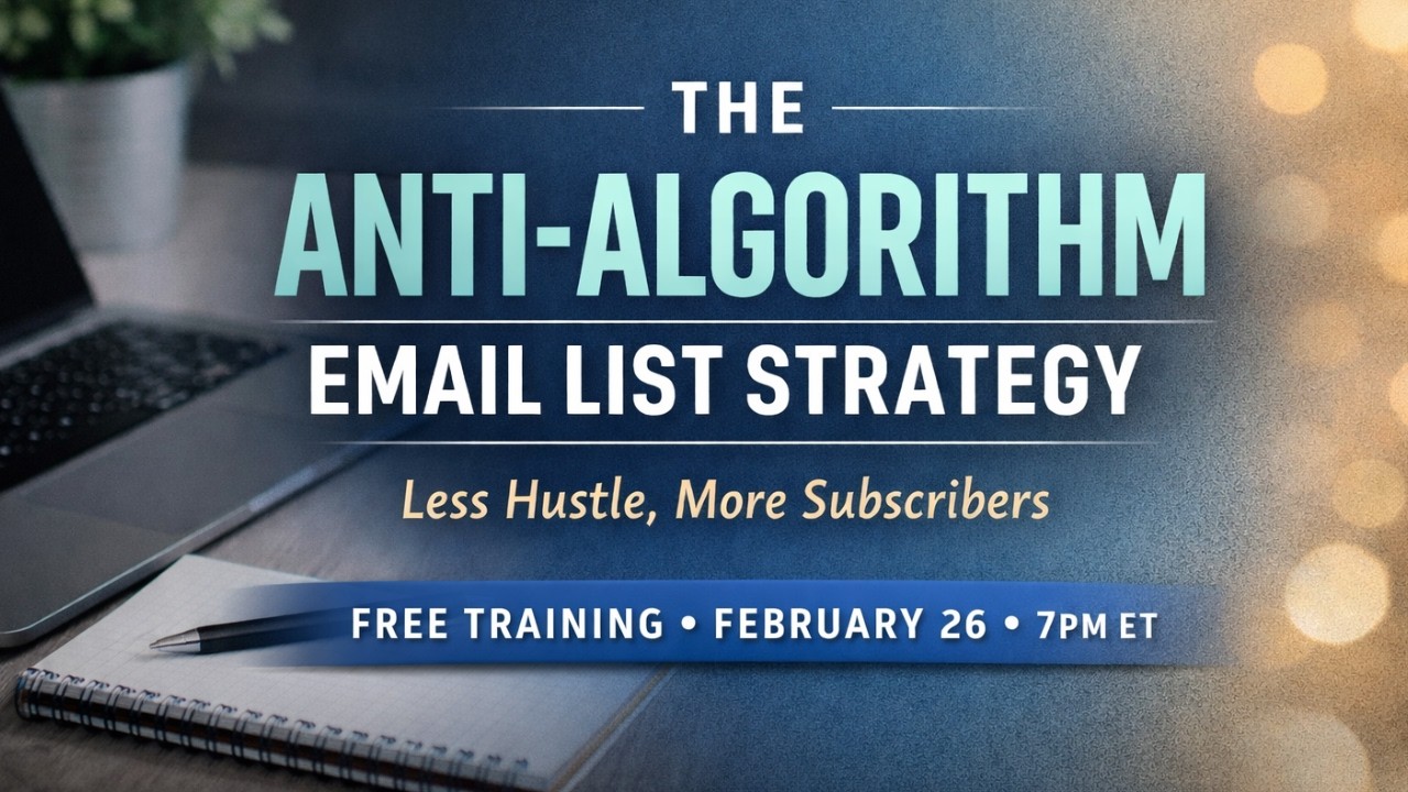 Email List Building with Bundle Marketing: The Anti-Algorithm Email ...