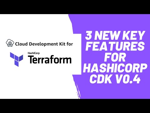 HashiCorp CDK news: v0.4 and Go support (2021)