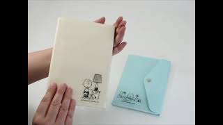 スヌーピー B6ウィークリー手帳 2022年週間ダイアリーピーナッツ カミオジャパンキャラクタースケジュール帳(13x19cm) 10月始まりkmo-2022-300434-300435