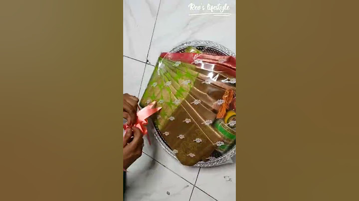 plate decoration ideas/saree plate decoration for engagement or baby shower/puberty platedecoration