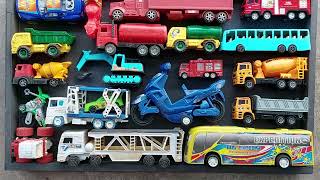 Fire Truck, Tractor, Excavator, Police \& Train Ride On Cars