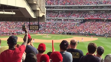 max scherzer loses perfect game 6.20.15  nationals vs pirates ... damn jose tabata