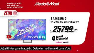 Yıldızlı Teknoloji Günlerinin Mediamarktla Tam Zamanı Cluba Özel Samsung 139 4K Tv 25799 Tl