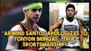 Arwind Santos: Apologizes to Tonton Bringas After Heated MPBL Clash