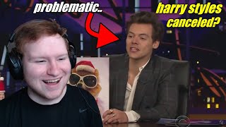 harry styles being problematic for 5 minutes straight REACTION!!