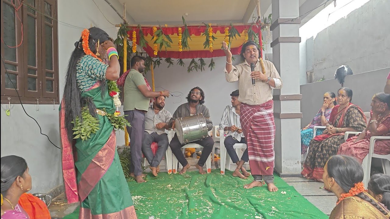 🔱Yellamma oggu katha🔱 oggu bhaskar cell 9908422951