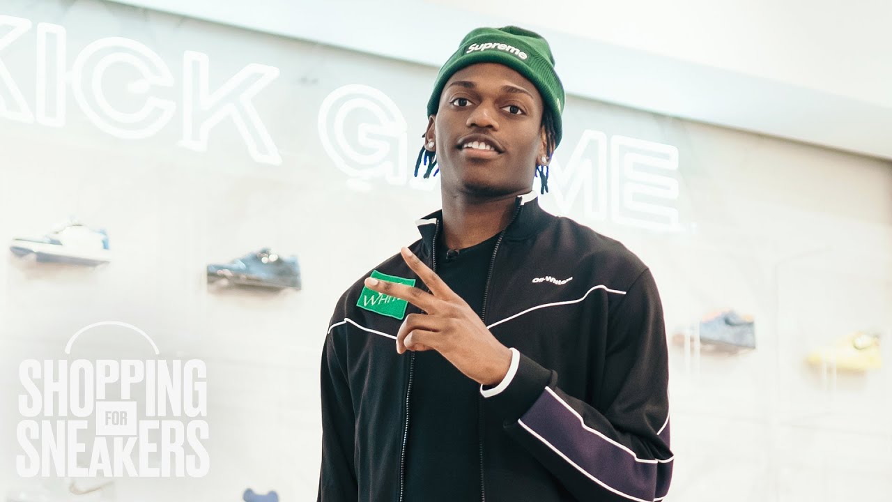 Rafael Leão Goes Shopping for Sneakers at Kick Game 