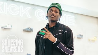 Rafael Leão Goes Shopping for Sneakers at Kick Game