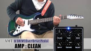 VHT / オーバードライブ V-DRIVE Over Drive Pedal - YouTube