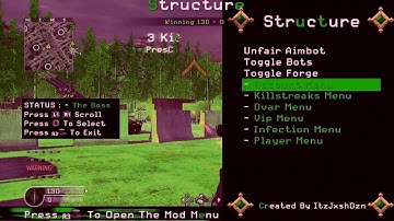 COD 4 PS3 ItzJxshDzns Structure Patch Menu | Offline Use Only