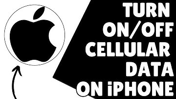 How To Turn The Cellular Data On Or Off For The iPhone