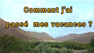 Comment jai passé mes vacances  ?et où  ?‍♂️ expression écrite et/ou orale