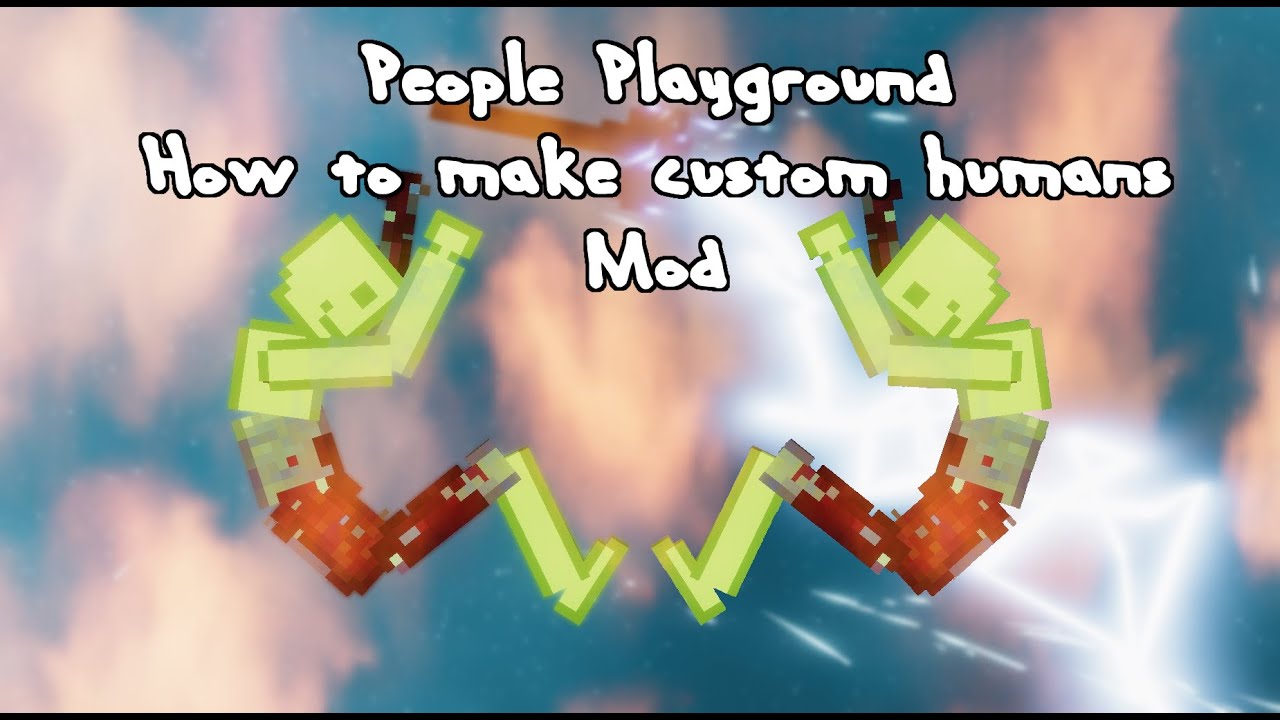 Does anyone know how i can make a contraption like this, an avatar for a  character just using objects? : r/peopleplayground