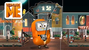 Despicable Me Minion rush Hazmat minion Pier 12 gameplay walkthrough android ios