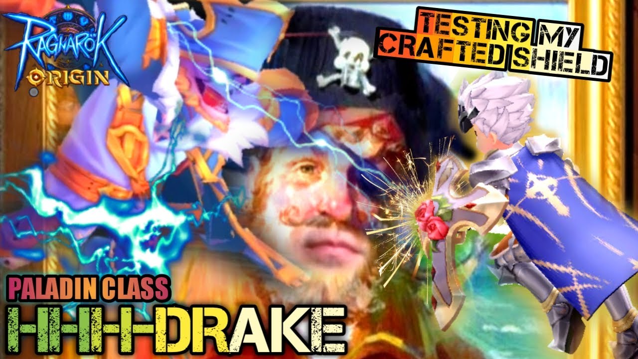 RAGNAROK ORIGIN - PALADIN CLASS (F2P) | HHH - DRAKE | NEW CRAFTED LEVEL 70 EQ | #22