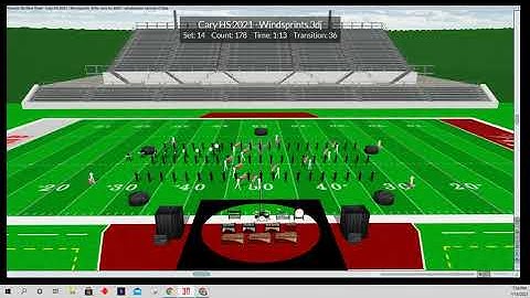 Cary MB Pyware Drill 2021 - Windsprints