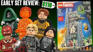 EARLY REVIEW: $110 LEGO AVENGERS: DOOMSDAY New Avengers Tower (Set 76352)