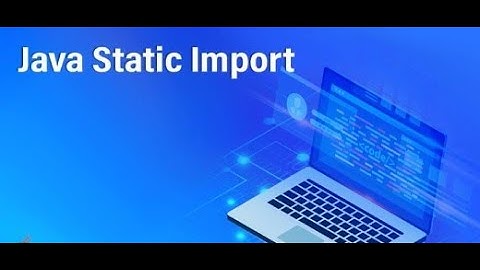 Static import in Java