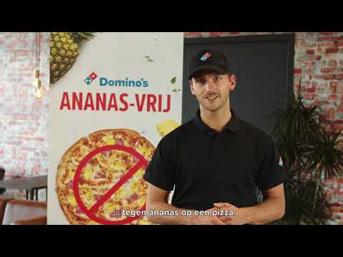 Domino's stopt met de verkoop van ananas op pizza's!