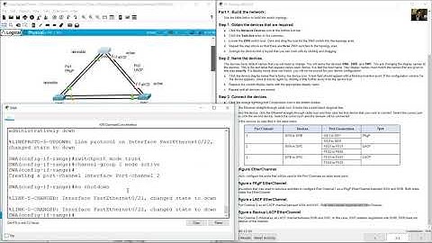 6.4.1 Packet Tracer - Implement Etherchannel