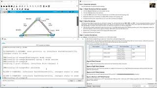 6.4.1 Packet Tracer - Implement Etherchannel