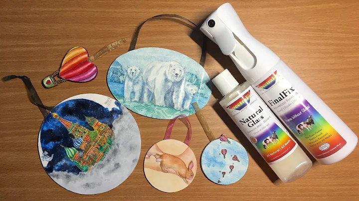 BEST Archival, Natural Fixatives, Varnish & Medium: SpectraFix Natural Glass & FinalFix!