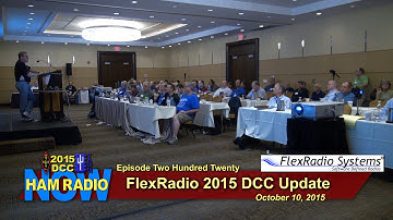 HRN 220: FlexRadio Update from the 2015 DCC on HamRadioNow