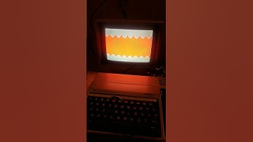 Alpiner on the Texas Instruments TI-99/4A Computer w PHA4100 Color Monitor