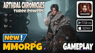 ARTHDAL CHRONICLES THREE POWER GAMEPLAY  MMORPG FOR ANDROID/iOS/PC CROSS PLATFORM  OFFICIAL TRAILER