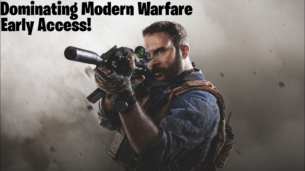 Dominating The Modern Warfare Early Access Beta | Left Handed PC Gamer